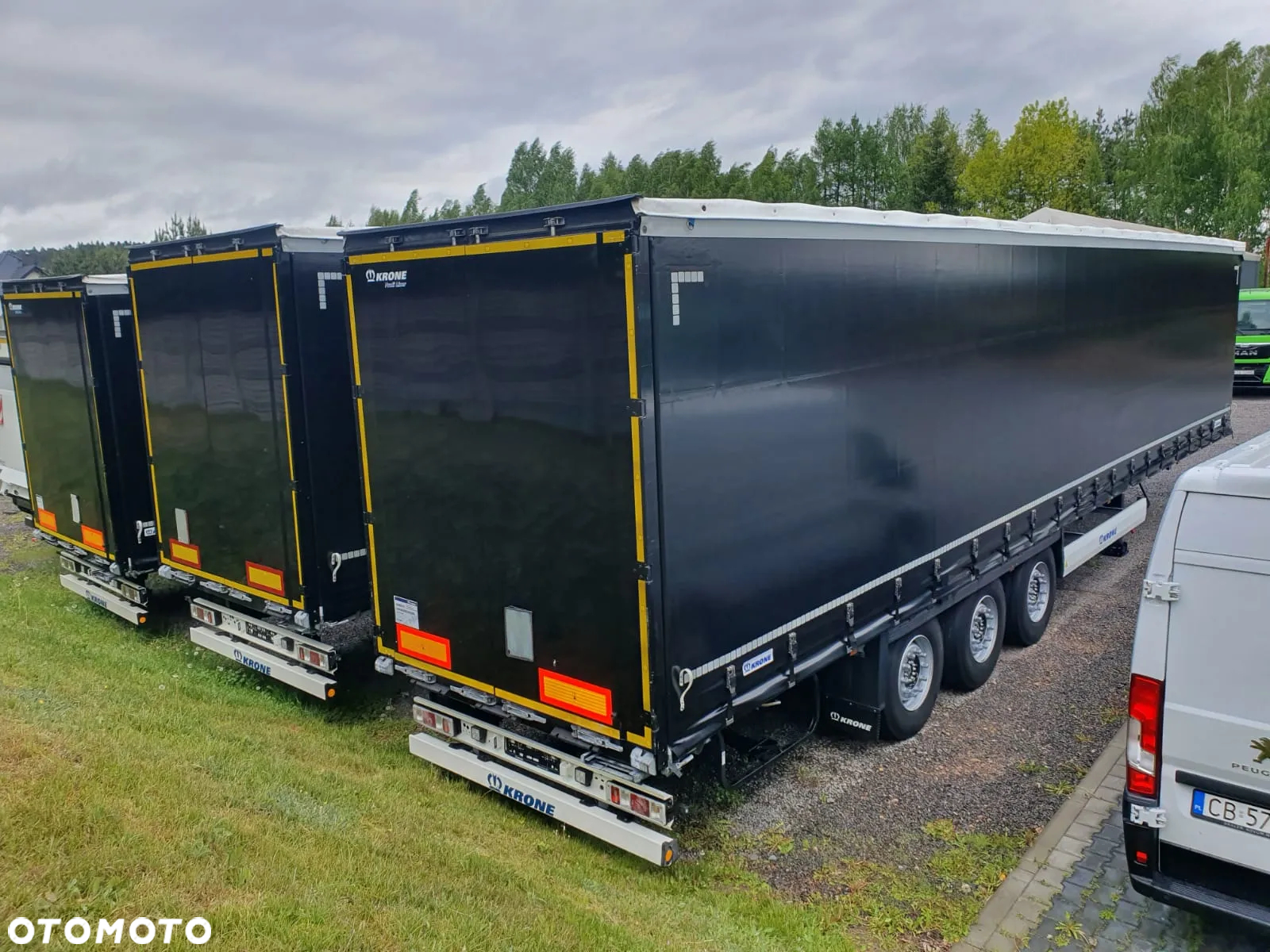 Krone Firana Standard Oś Podnoszona Nowe Plandeki - 2