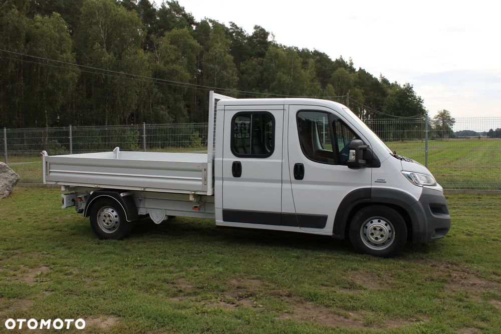 Fiat DUCATO  WERSJA PO LIFTOWA 3.OD 180 KM DOKA WEBASTO DOBEL KABINA WYWROTKA X3 STRONY - 6