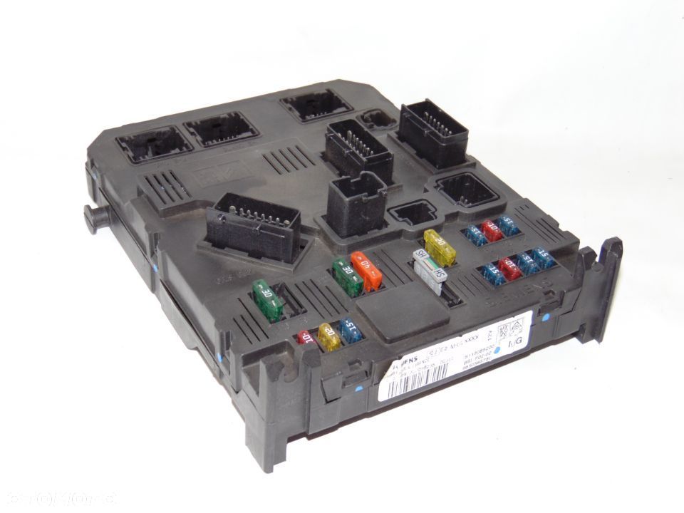 Moduł sterownik BSI S118085200I 9650585780 Citroen C2 C3 , 02-09r - 4