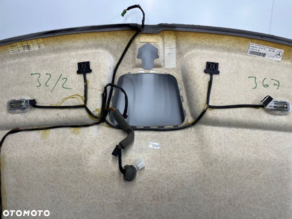 Podsufitka Mercedes C-Klasa C Klasa W203 00-07r. Sedan sufit A2036900150 - 15