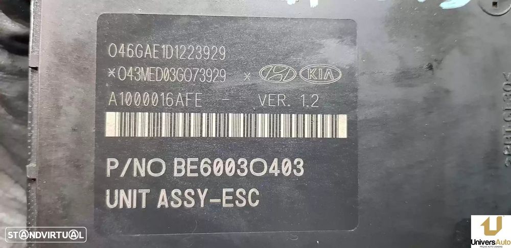 ABS KIA SPORTAGE 2015 -589203U420 - 1