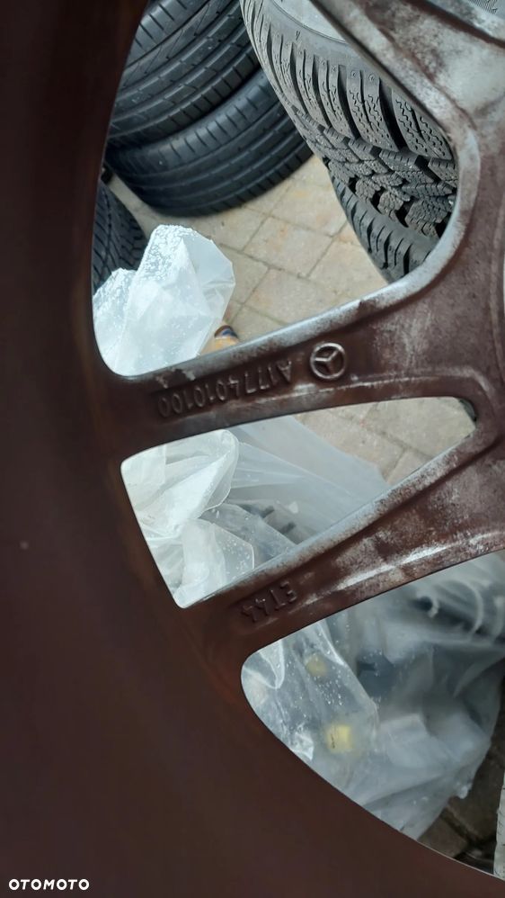 Kola zimowe alu Mercedes OE 205/60r16 A1774010100 Audi VW Skoda Seat  5x112 et44 - 8