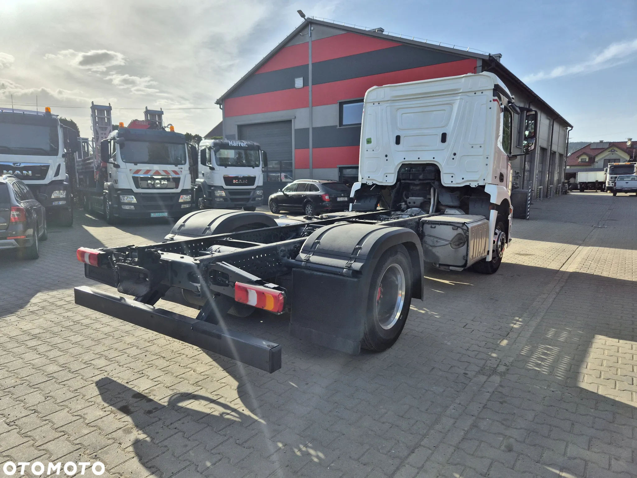 Mercedes-Benz Antos 1843 Euro 6/ Rama do zabudowy 4x2 / Niski/ Dzienny/  Beczka/ Beczkowóz/ Asenizacyjny/ Cysterna/ Wuko/ Hakowiec/ HDS/ Wywrotka/ Specjalny/ Sprowadzony z Niemiec ! - 5