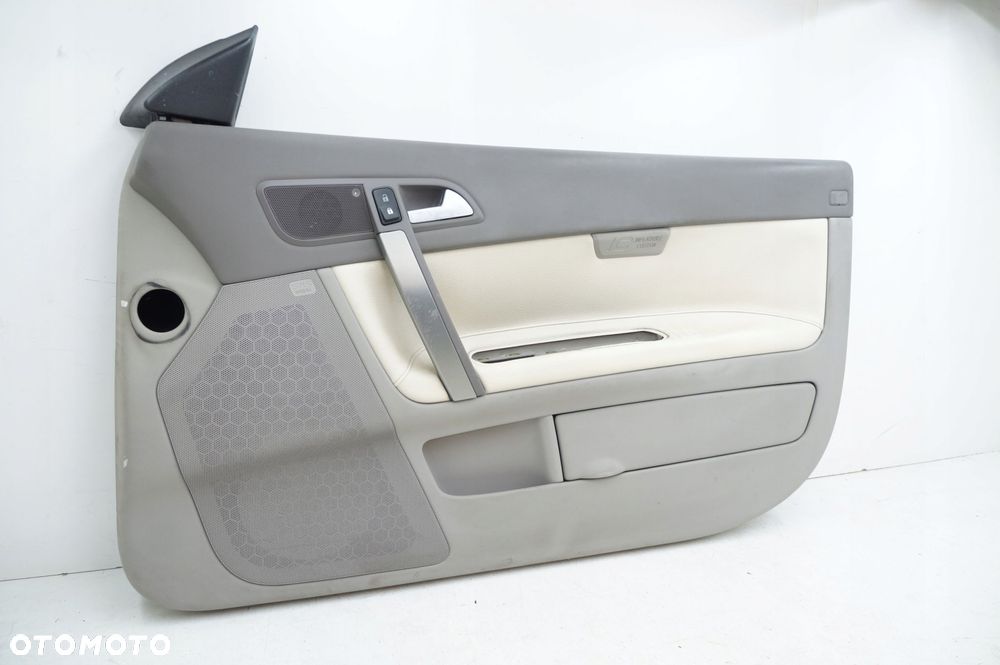 boczek drzwi volvo c70 ii prawy przód przedni jasny skórzany - 2