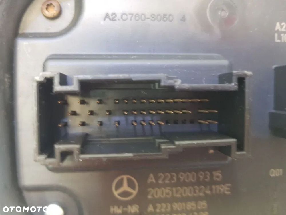 NOWY MODUŁ przetwornica lampy led MERCEDES W223 S KLASA A2239009315 A2C760279 - 7