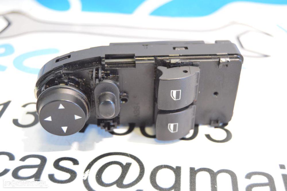 COMUTADOR VIDROS ESPELHOS BMW SERIE 3 E92 COUPE E93 CABRIO 6131913216502 61319132165 913216502 9132165 BOTÃO BOTÕES INTERRUPTOR SERIE 1 E81 E82 COUPE E88 CABRIO - 3