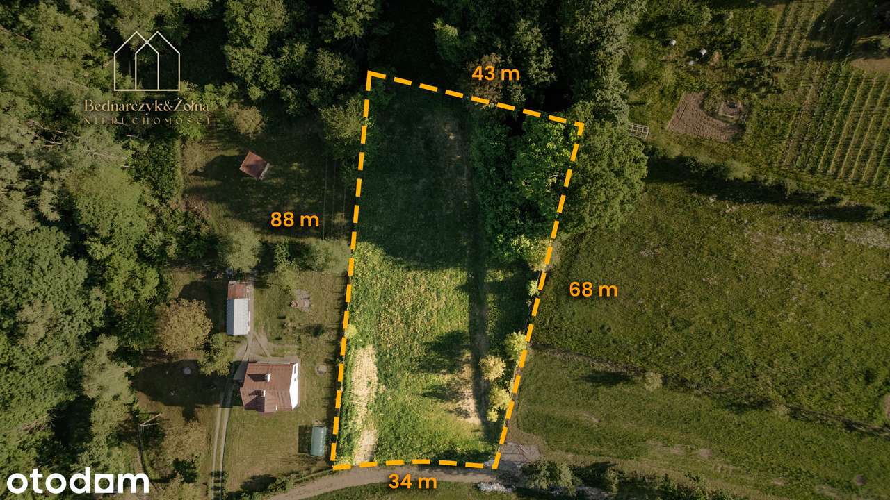 Wyjątkowa działka widokowa z WZ, pow. 28 arów, Jasło KOWALOWY - Pełny obrazek: 3/9