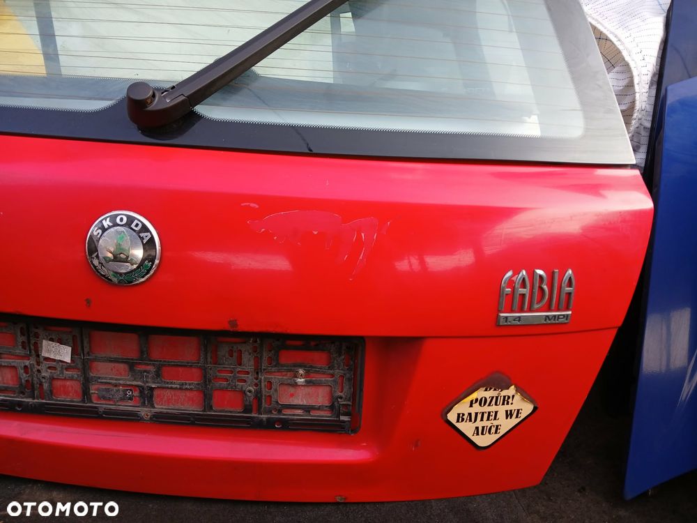 Skoda Fabia I klapa bagażnika - 3
