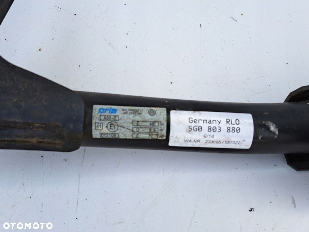 Hak holowniczy VW Golf VII 7 5G0803880 12- - 9