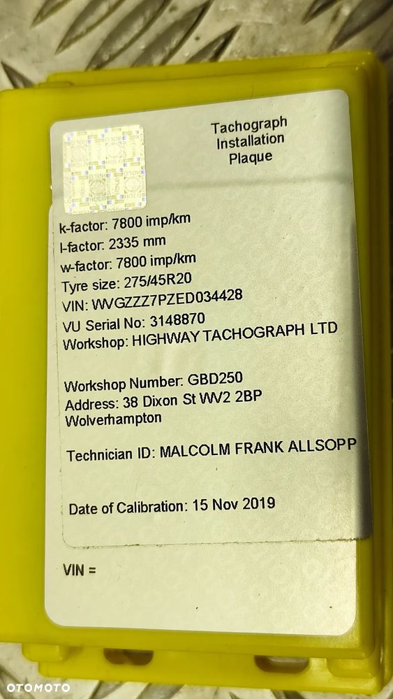 ADAPTER IMPULSATOR ZESTAW WIAZKA HIGHWAY DO TACHOGRAFOW - 4