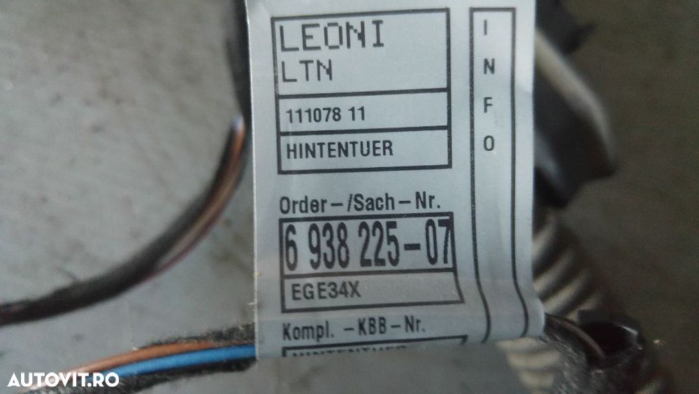 instalatie electrica usa stanga spate bmw e90 6938210-07 - 2