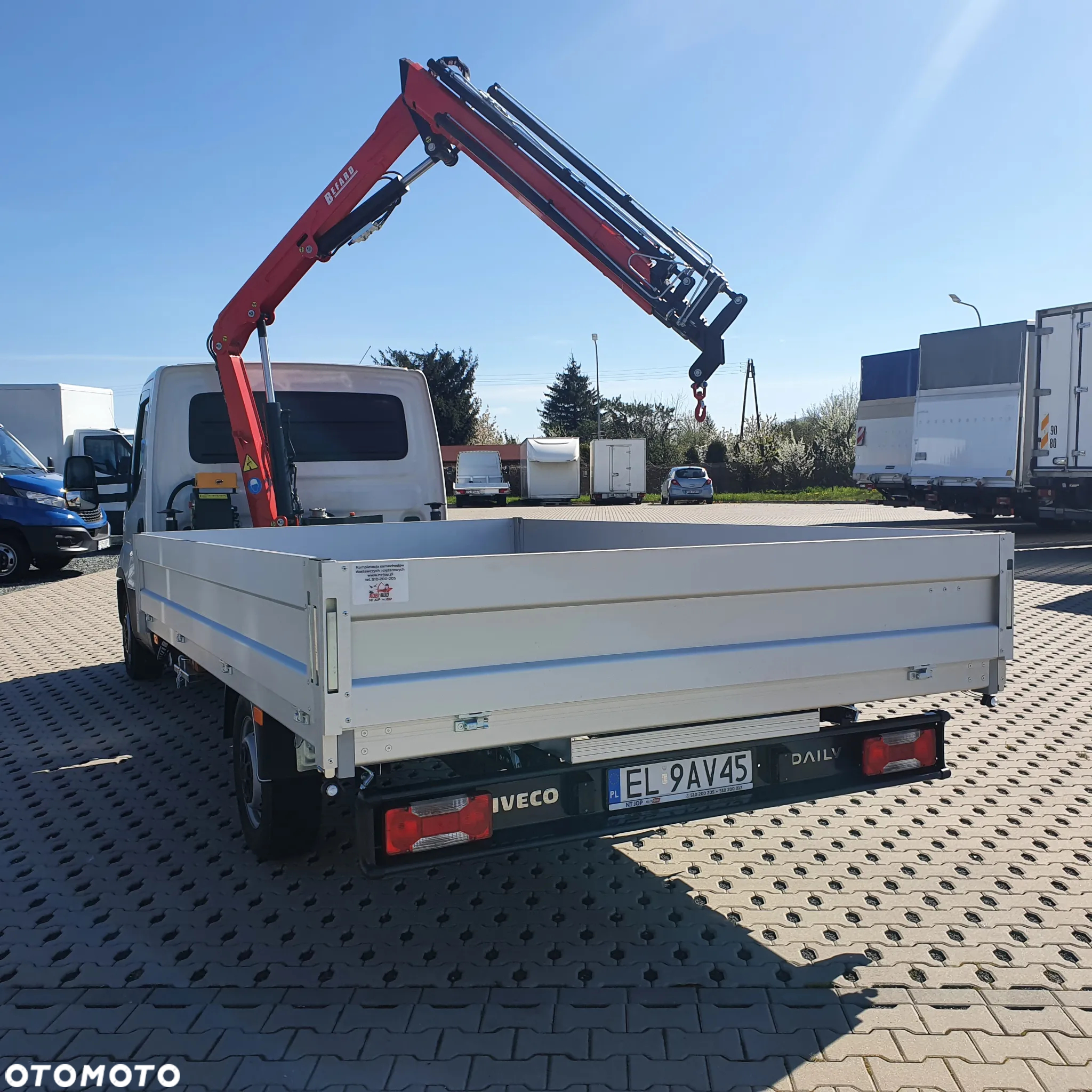 Iveco 35s16 HDS żuraw do okien, szkła, płyt - 25
