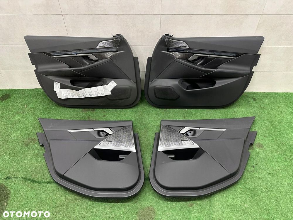 BMW 5 G60 ŚRODEK TAPICERKA FOTELE TUNEL KANAPA BOCZKI SKÓRA M-PAKIET - 9