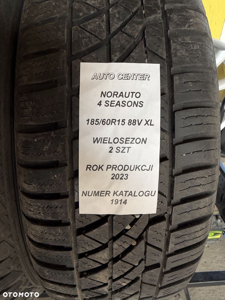 Opony całoroczne 185/60R15 88V XL Norauto 4 Season | 2023 | 2 sztuki - 2