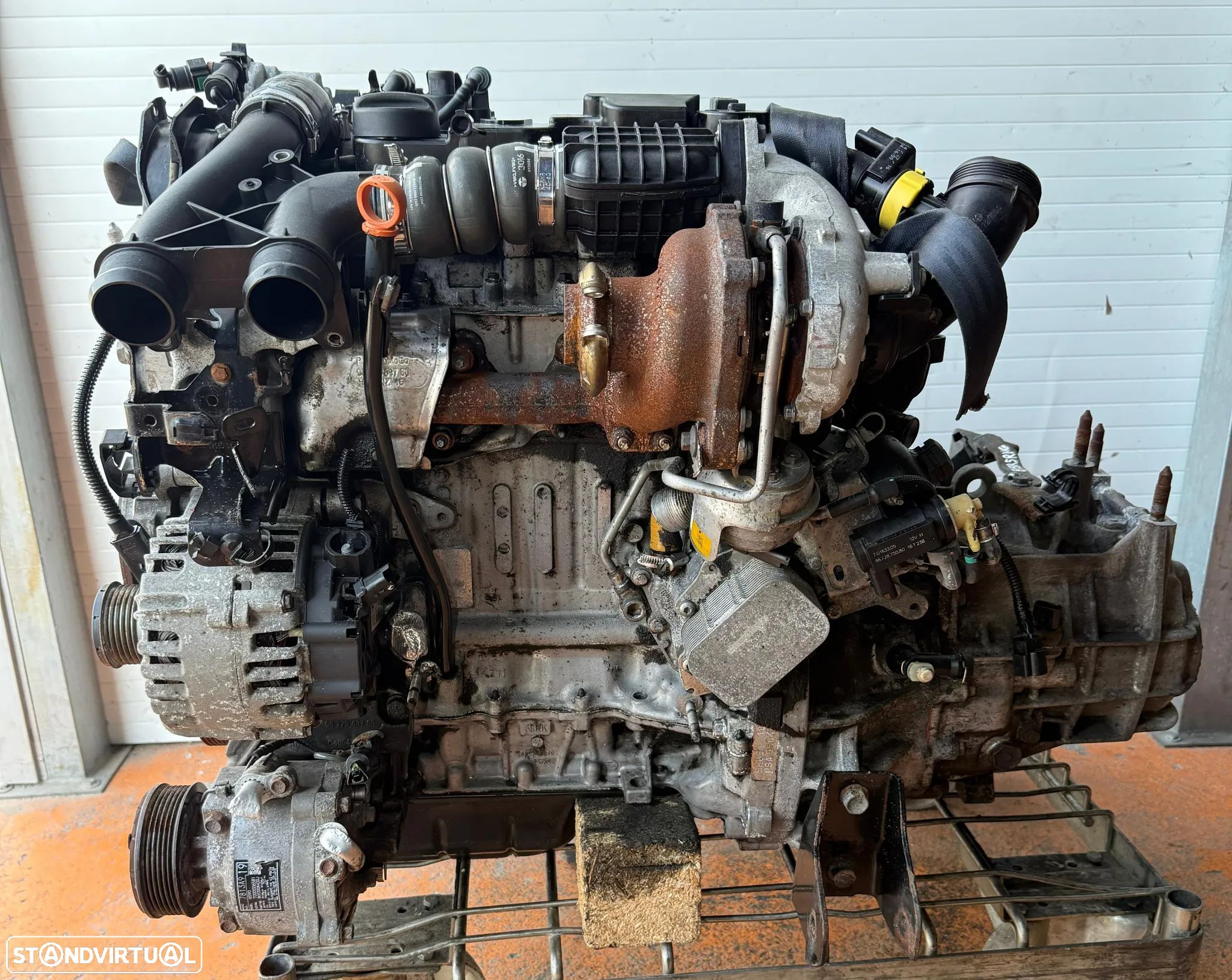 Motor Mitsubishi ASX 1.6 DI-D Ano 2017 Ref: 9H05 - 1