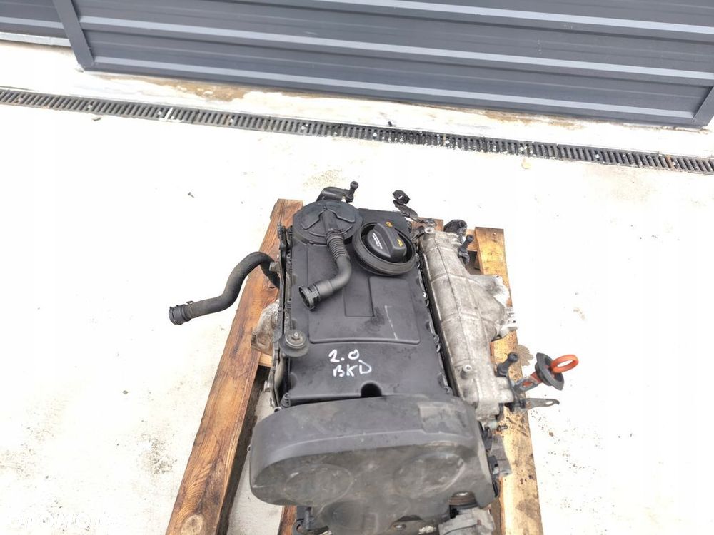 SILNIK BEZ OSPRZĘTU AUDI VW SEAT SKODA 2.0 TDI BKD ORYGINAŁ SPRAWNY ! - 4
