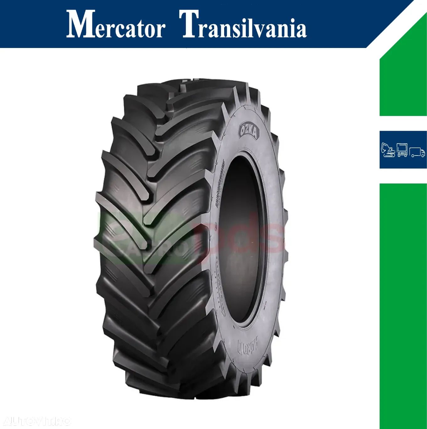 Anvelopa NOUA - Agricola 380/70R24 Ozka Agro 10 TL 125A8(125B) Tractiune - 1
