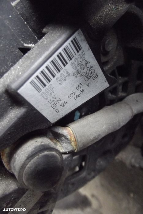 Alternator VW Golf 4 1.6 benzina Bora Seat Leon Toledo Octavia Polo - 2
