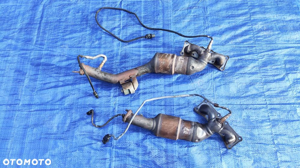 KATALIZATOR KOLEKTOR WYDECHOWY KOMPLETNY SONDA LAMBDA BMW E90 E91 E92 E93 330i 3.0i N52 ANGLIK UK - 1