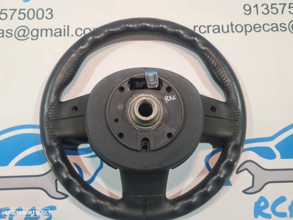 VOLANTE GUIADOR COMPLETO MINI COOPER R56 32306794624 6794624 607387211 PELE COMANDOS MULTIFUNÇÕES AIRBAG - 7