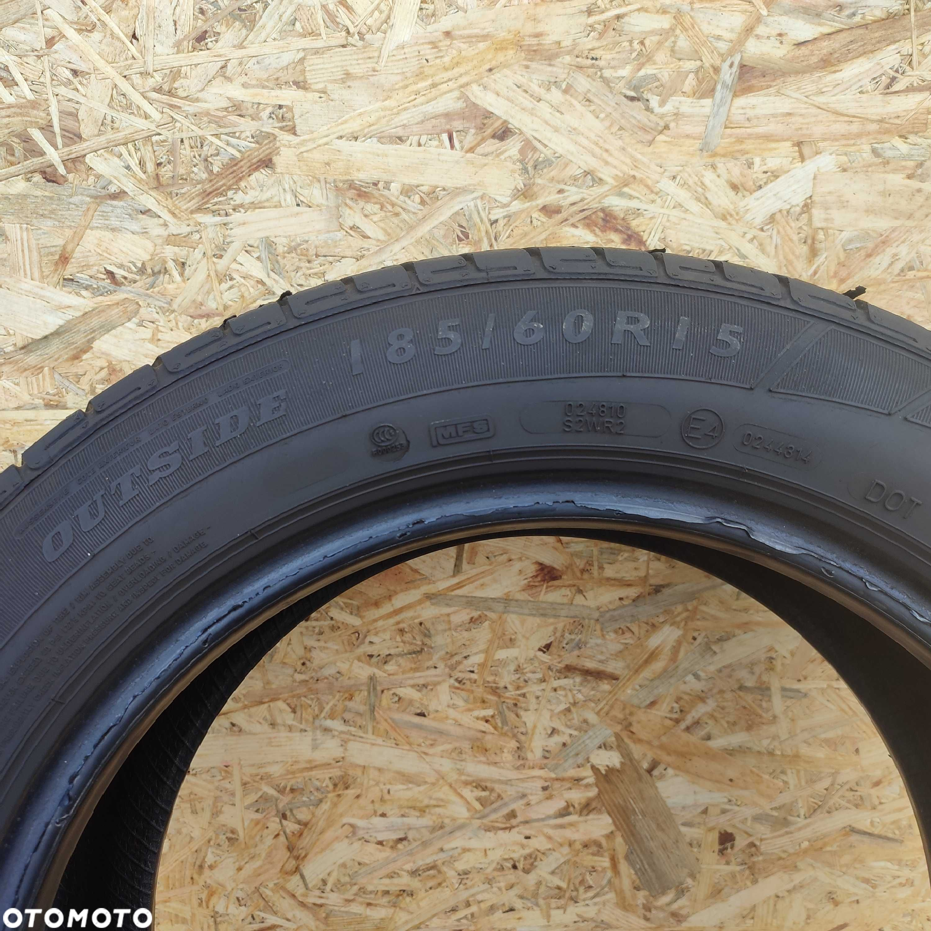 1x Opona 185/60R15 Dunlop SP Sport 01 A/S 88 H 6mm - 5
