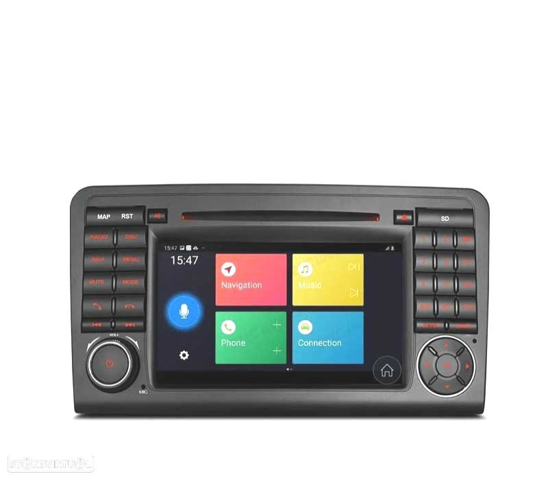 AUTO RÁDIO ANDROID 10 PARA MERCEDES QUAD CORE MULTIMEDIA DVD GPS - 4