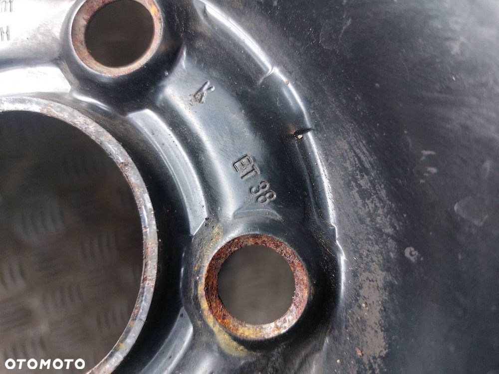 KOŁO ZAPASOWE ZAPAS 5x100 6Jx15 ET38 FI57,1  195/65R15 GOLF IV - 5