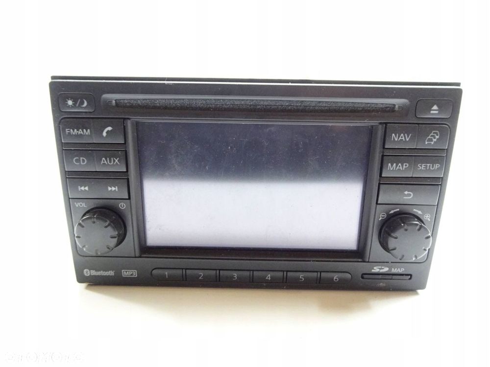 radio cd nissan qashqai j10 lift 10-13 r. 25915bh20c - 3