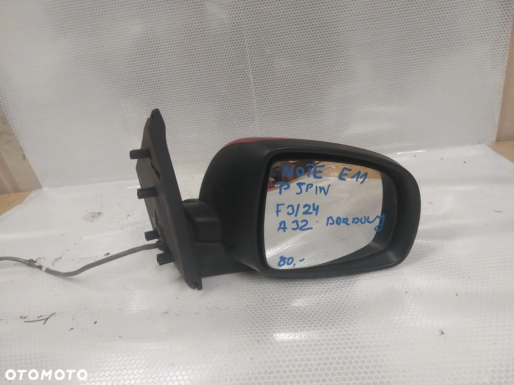 - LUSTERKO ELEKTRYCZNE PRAWE NISSAN NOTE E11 A32 BORDOWY 5PIN - 4