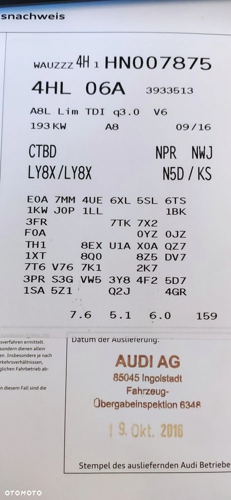 Audi A8 3.0 TDI L Quattro - 18