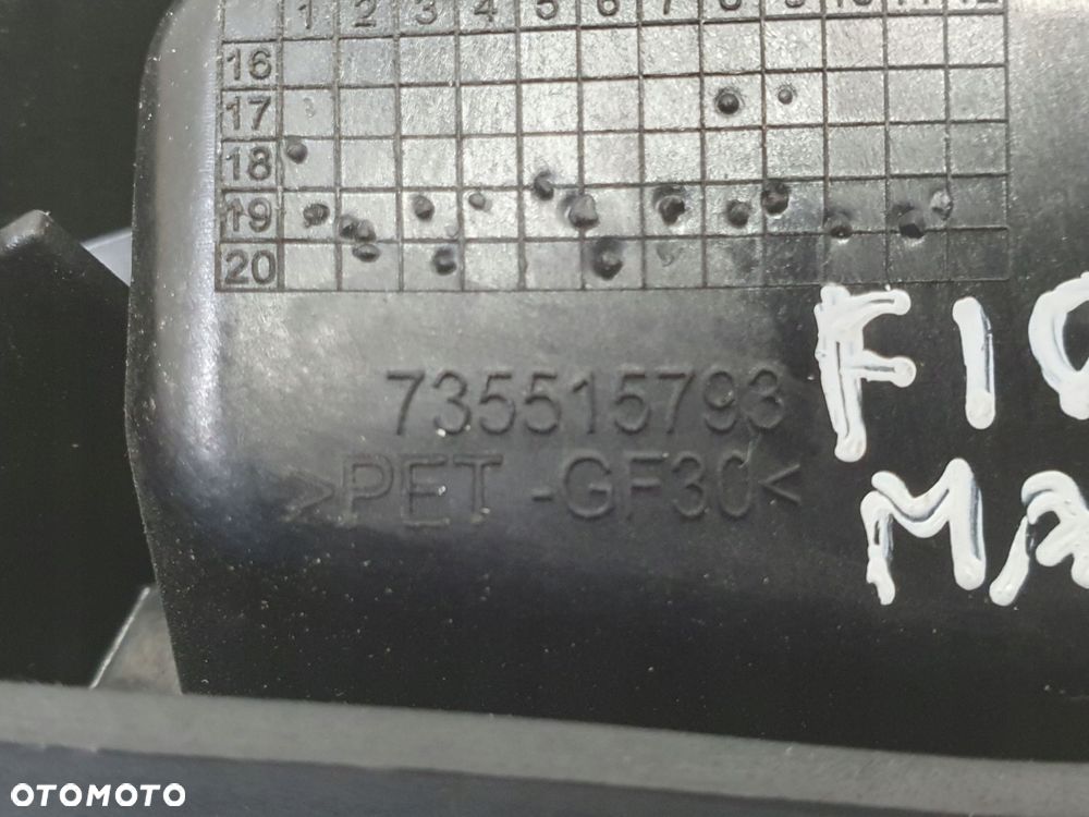 Fiat Fiorino III Qubo Nemo Bipper RĄCZKA OTWIERANIA MASKI cięgno 735515793 - 9