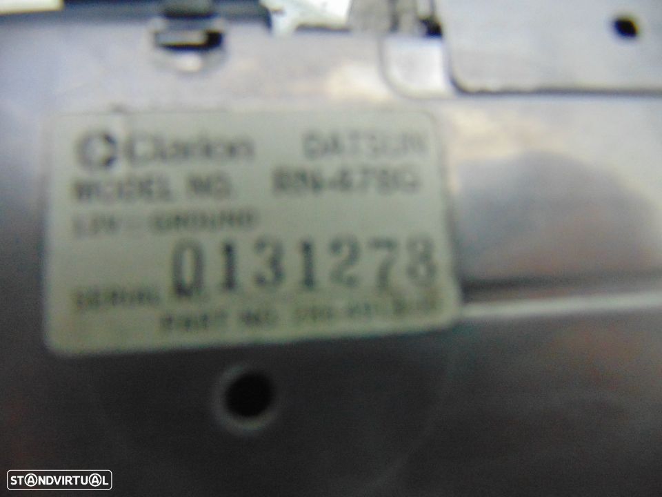 Datsun nissan urvan autorádio - 10