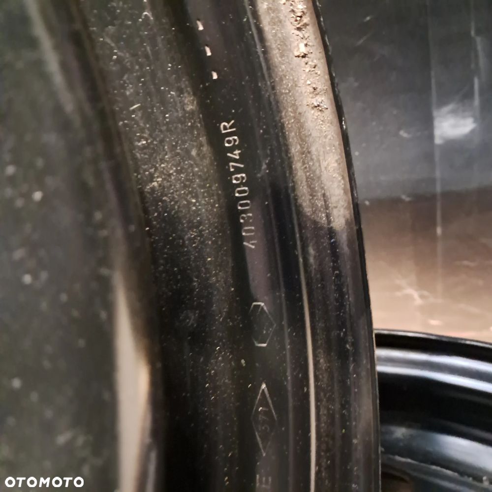 Felgi stalowe Renault Megane 4 IV 15 " oryginał bardzo ładne komplet - 3