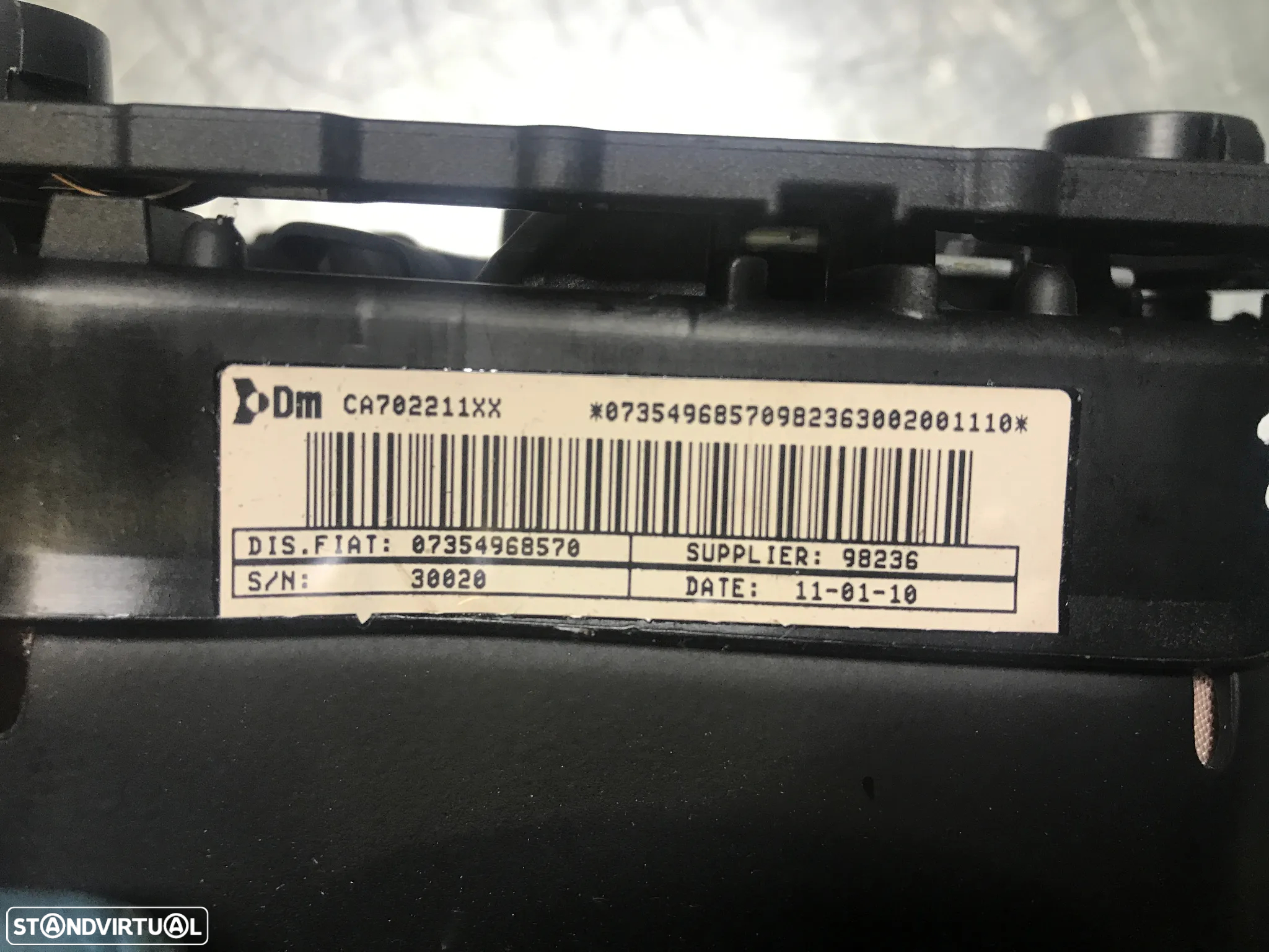 AIRBAG DO VOLANTE FIAT DOBLO II 07354968570 - 3