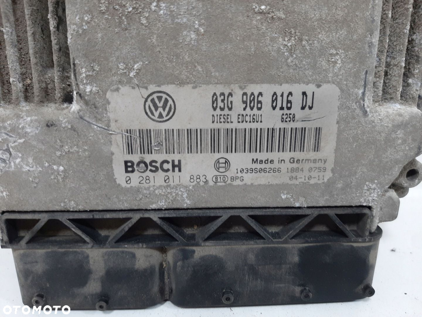 SKODA OCTAVIA II 1.9TDI 04R STEROWNIK SILNIKA KPL - 3