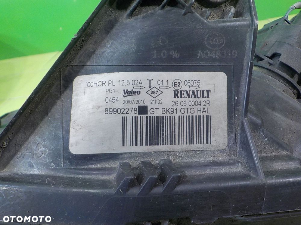 RENAULT LAGUNA III GT 1.5 DCI 10r HB 5D lampa lewa przod 260600042R - 12