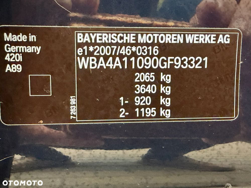 BMW Seria 4 420i Sport-Aut Luxury Line - 38