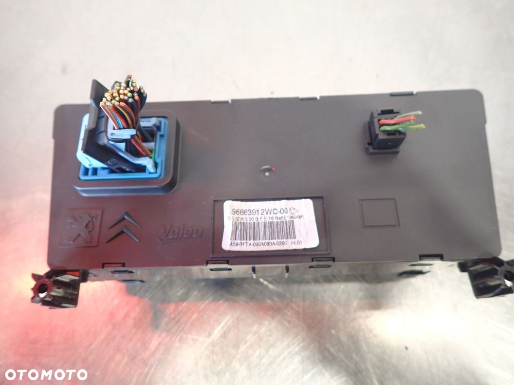 PANEL STEROWANIA NAWIEWU KLIMATYZACJI CITROEN C3 PICASSO 1.6 - 2