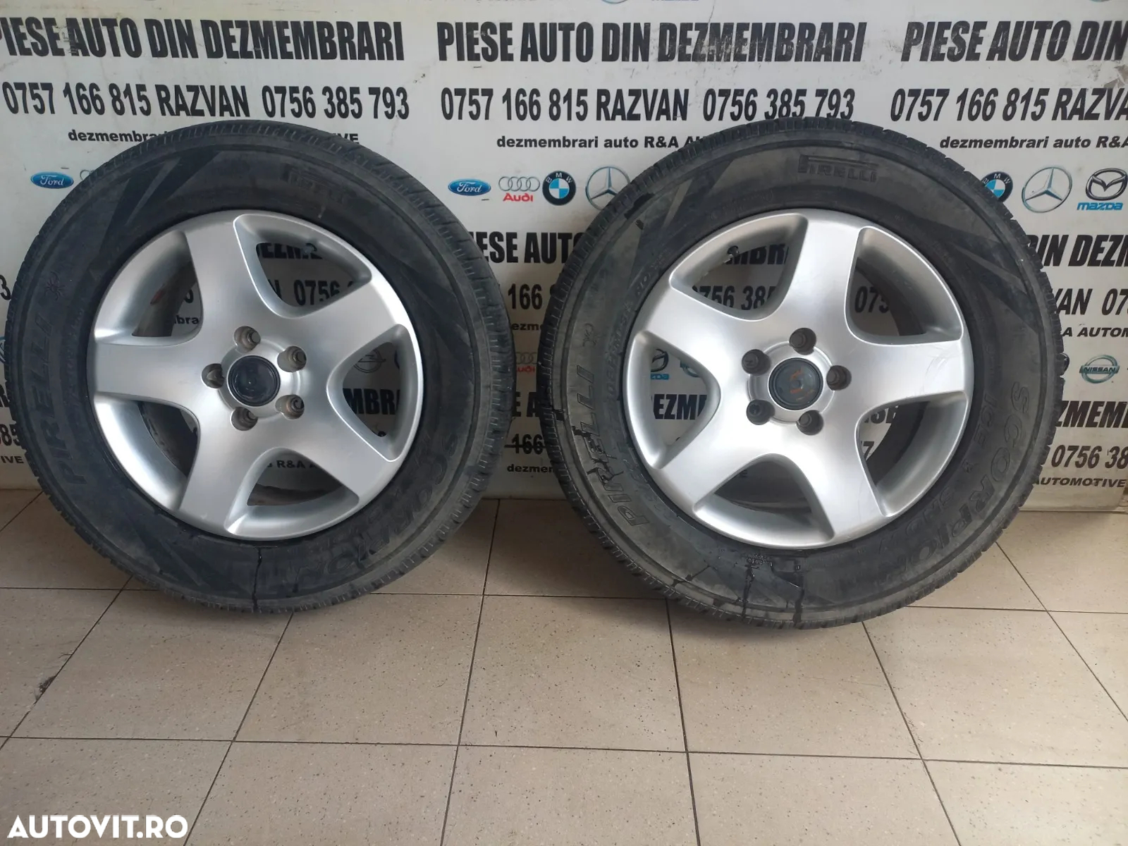 Jante Janta Aluminiu 235/65R17 Vw Touareg 2.5 Tdi 5x120 La Prezoane - 3