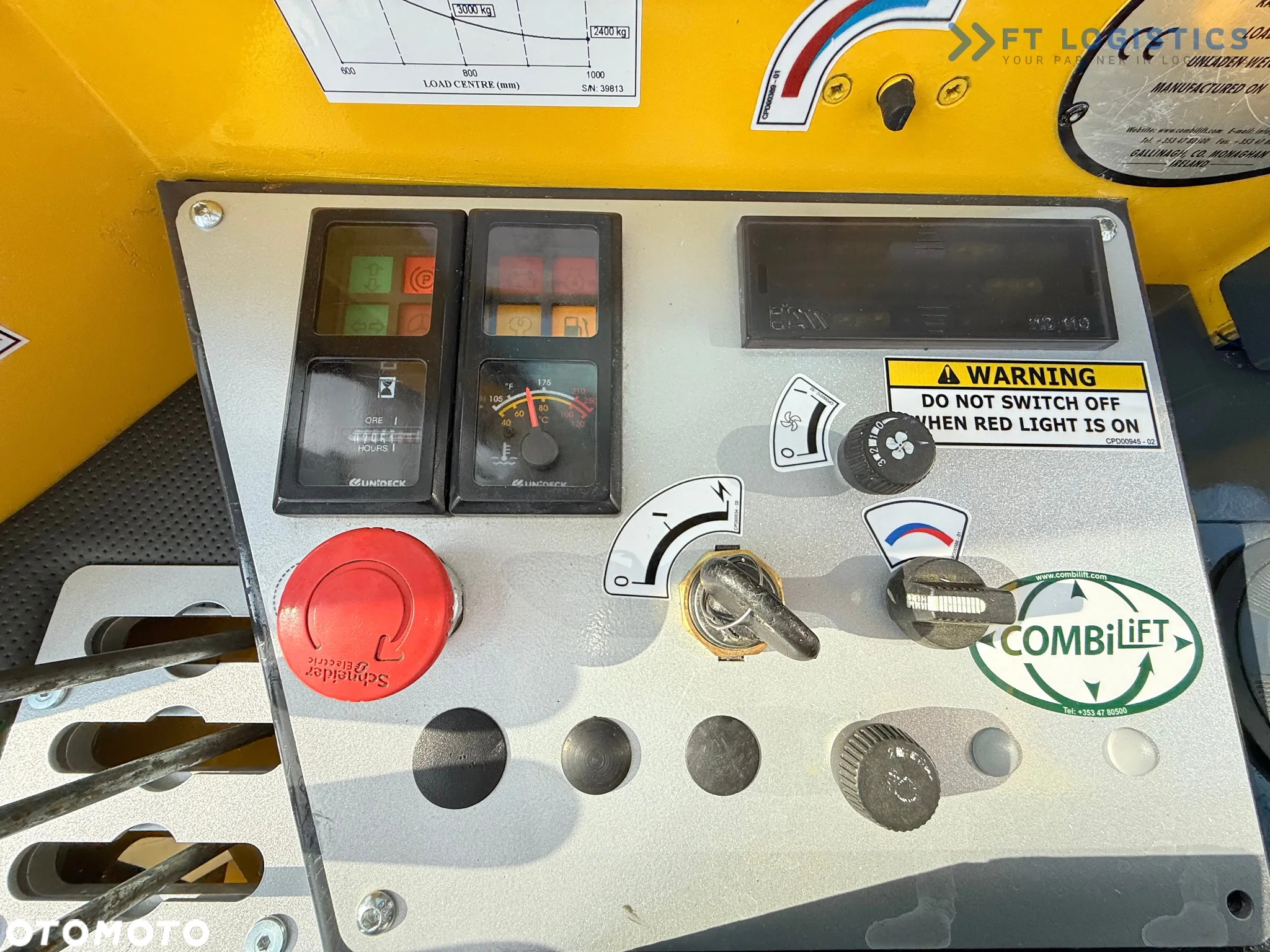Combilift C4000 / DIESEL / DUPLEX - 4100MM / POZYCJONER / JEDYNIE 2951MTH / JAK NOWY - 22