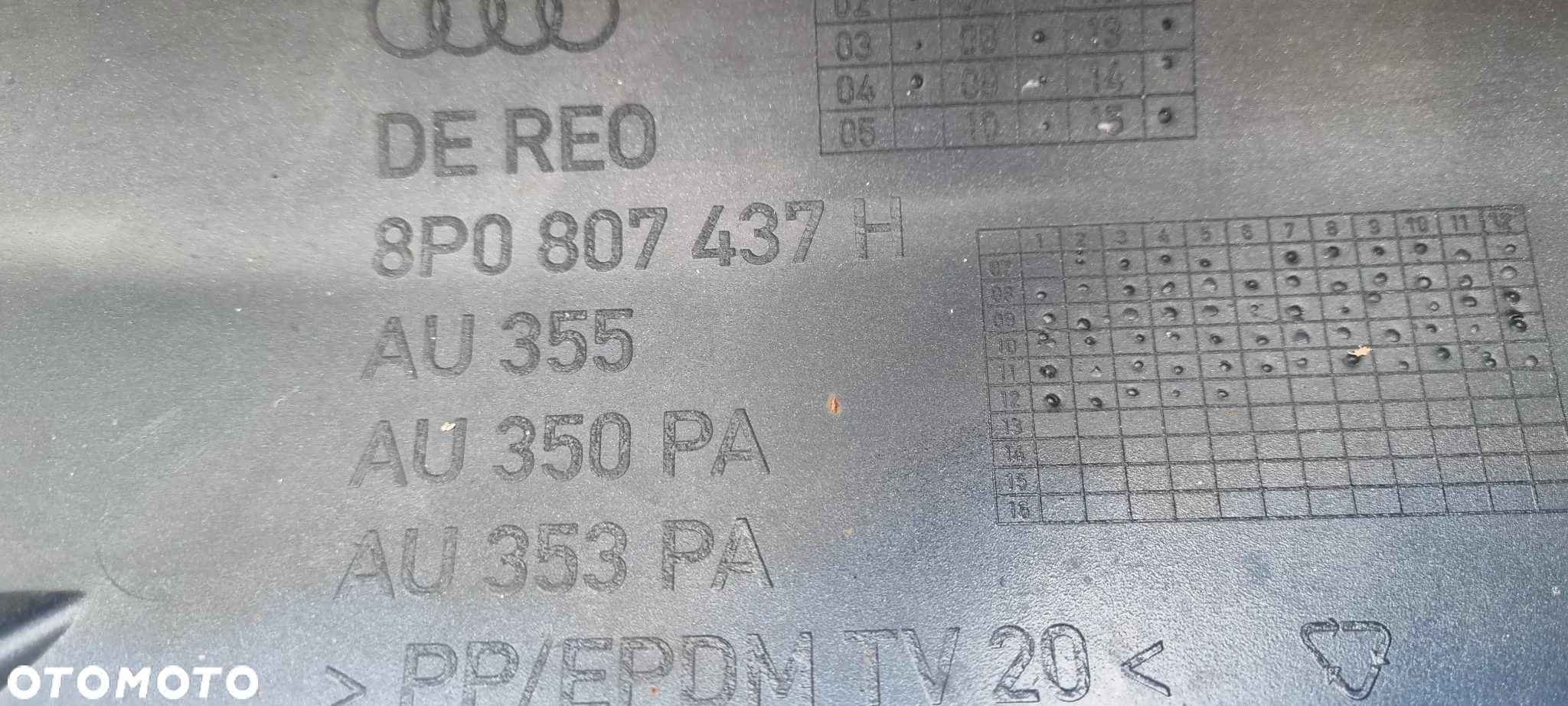 Audi A3 8P0 Lift 09-12 zderzak przód oryginał MB091 - 15