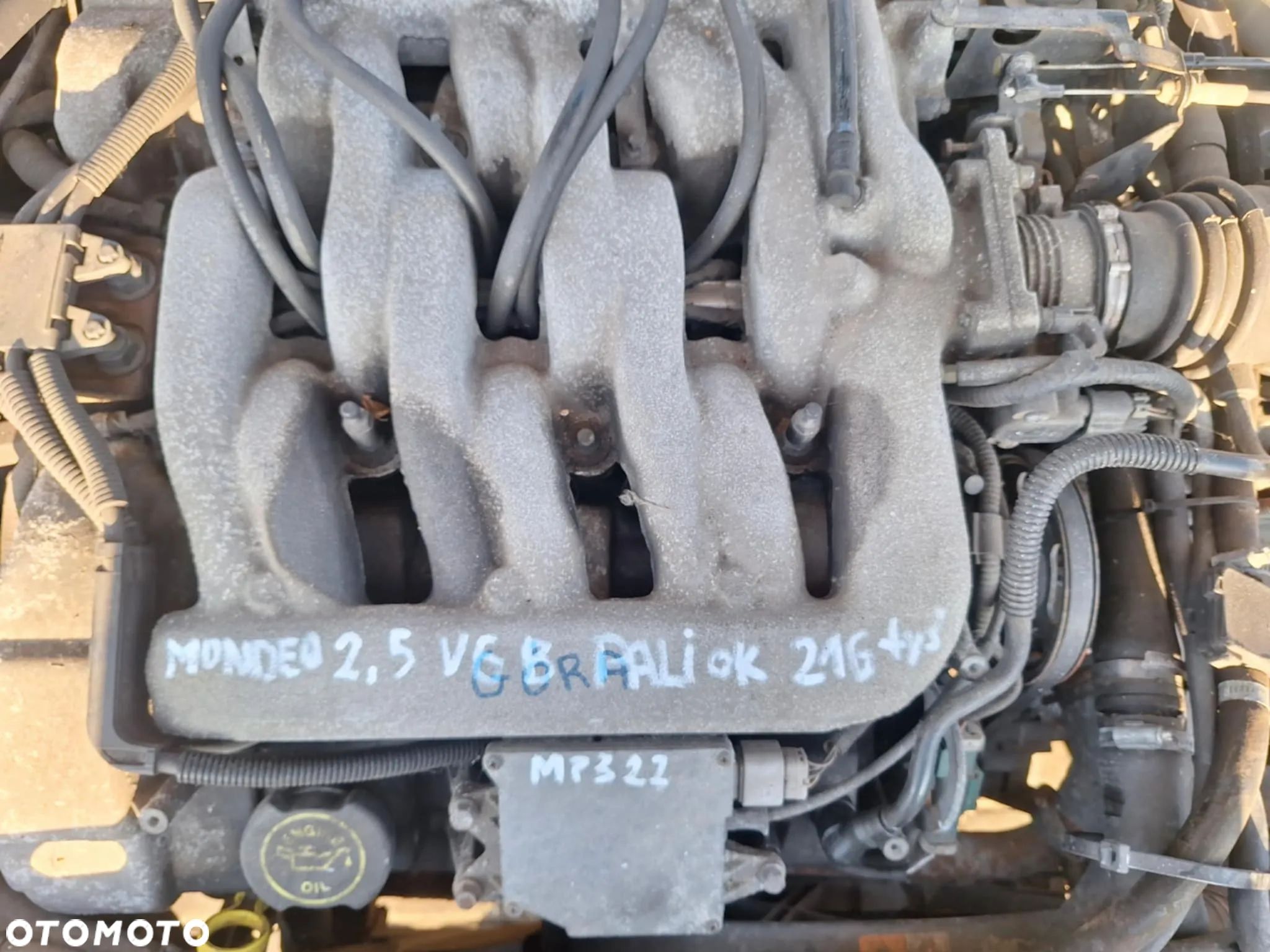 SILNIK 2.5 B V6 MP3 22 FORD MONDEO MK3 GWARANCJA - 1