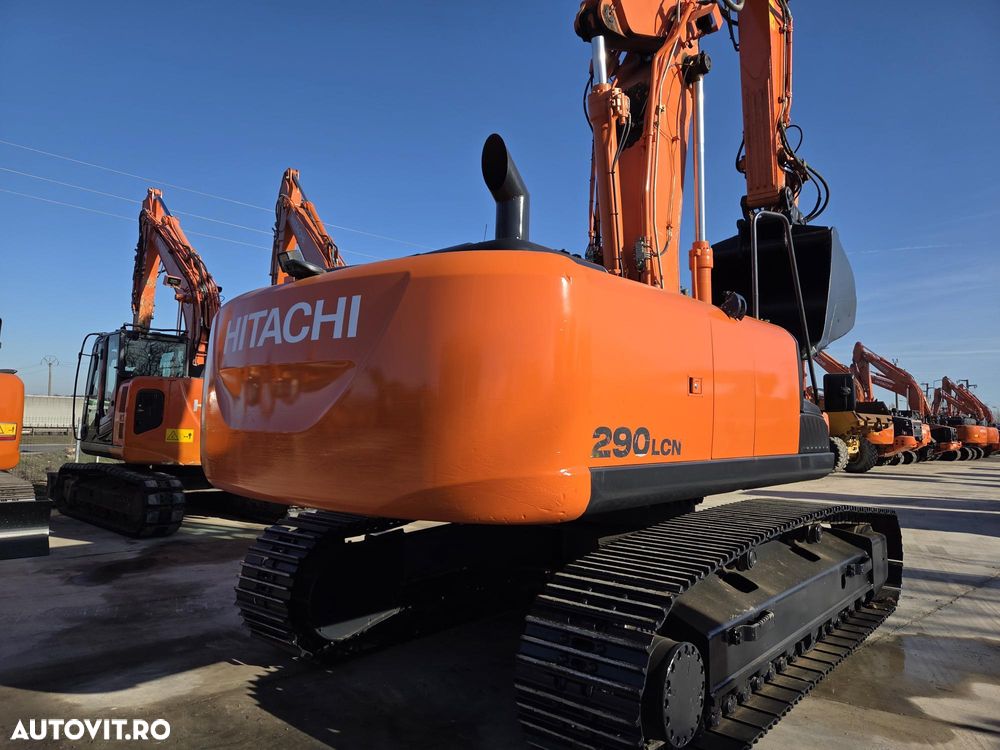 Hitachi ZX290LCN, 30 tone, 2014, 9.152h, latime 2,99m, 3 brate excavare, inst picon, inst rotire, gresare automata, Cupla rapida hidr, cupa 1,8mc, senile 80% ok, ad sapare 7m, bolt diam 90mm, 3 pompe hidr HITACHI, STARE BUNA-PROMOTIE 66.900 EUR+Tva - 11