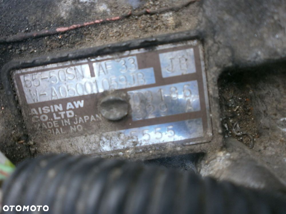 SKRZYNIA BIEGÓW AF33 55-50SN OPEL VECTRA C 2.2 CDI - 5