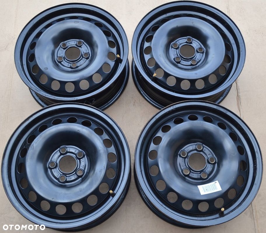 FELGA STALOWA OEM VW SKODA SEAT 5x100 5,5J15 ET 40 x1szt F-503 - 1