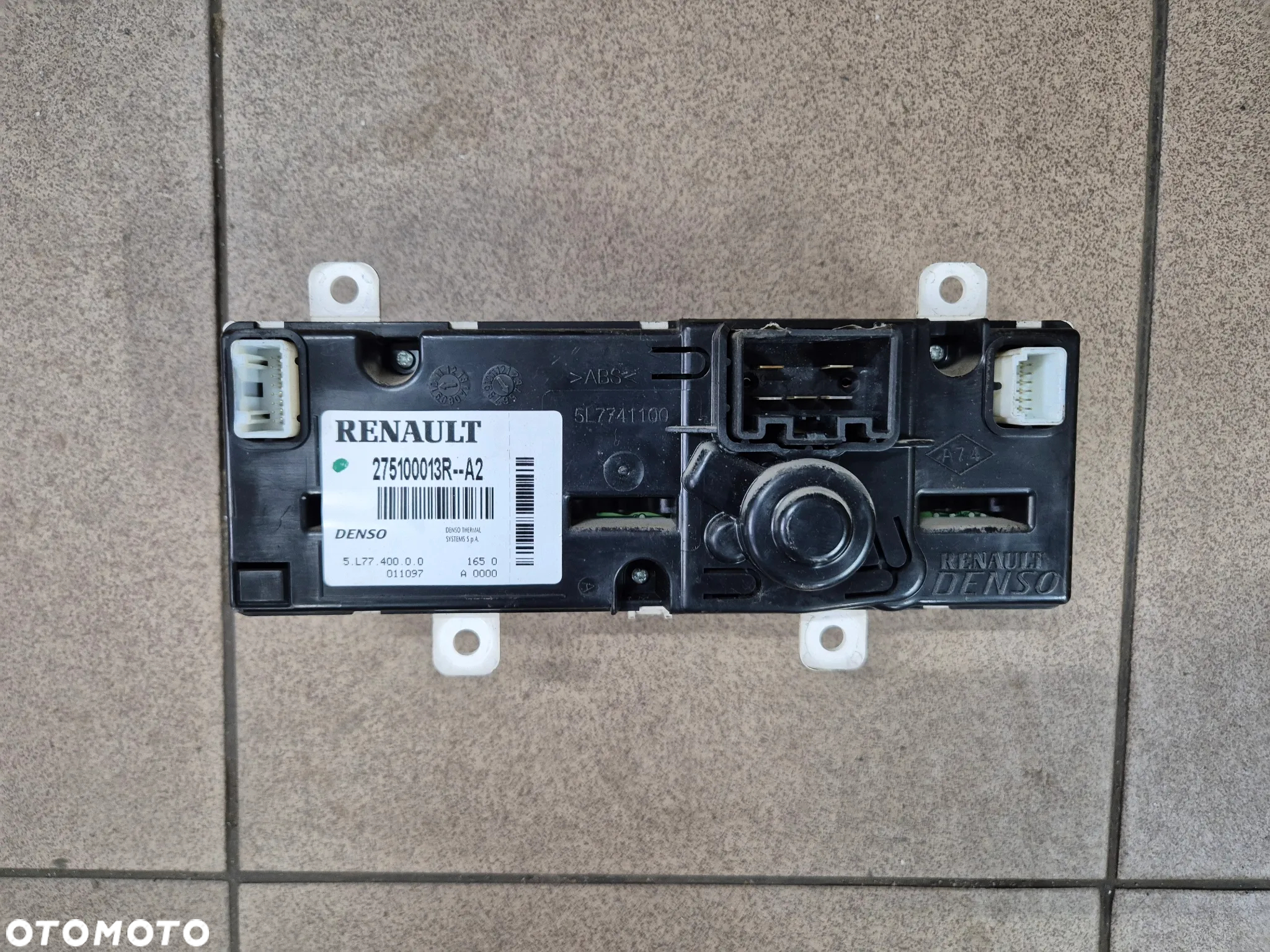PANEL OGRZEWANIA WENTYLACJI KLIMA MASTER III MOVANO B  NV400 2.3 10r.+ - 2