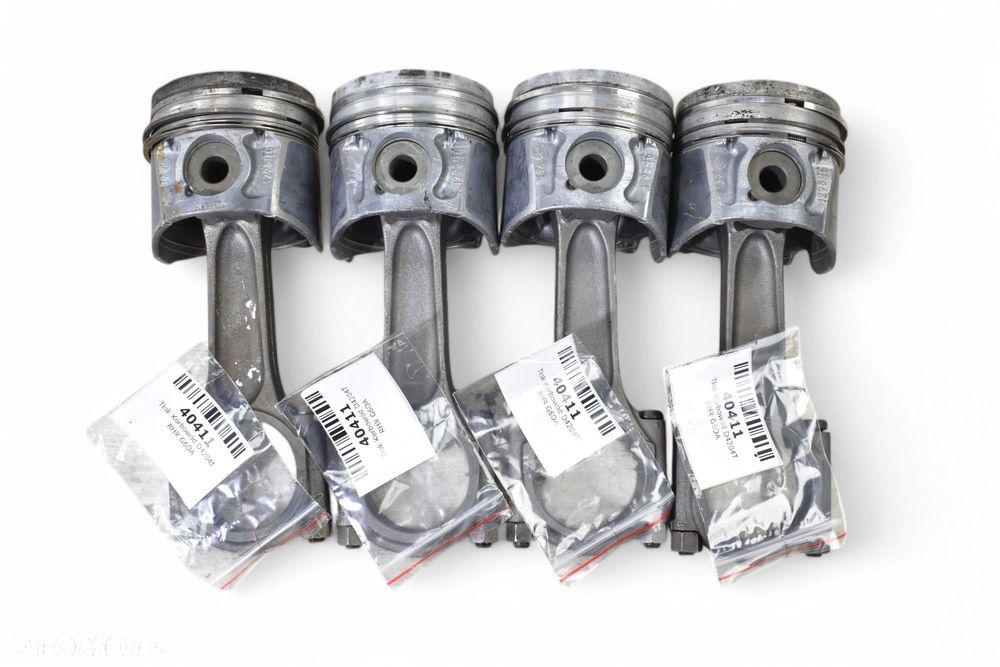 Tłok Korbowód VOLVO FORD PEUGEOT CITROEN 2.0d TDCI HDI D4204T RHR G6DA - 6