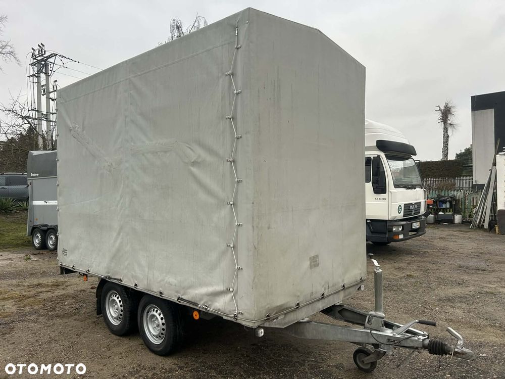 Hapert DL 2000 kg przyczepa plandeka wysoka - 5