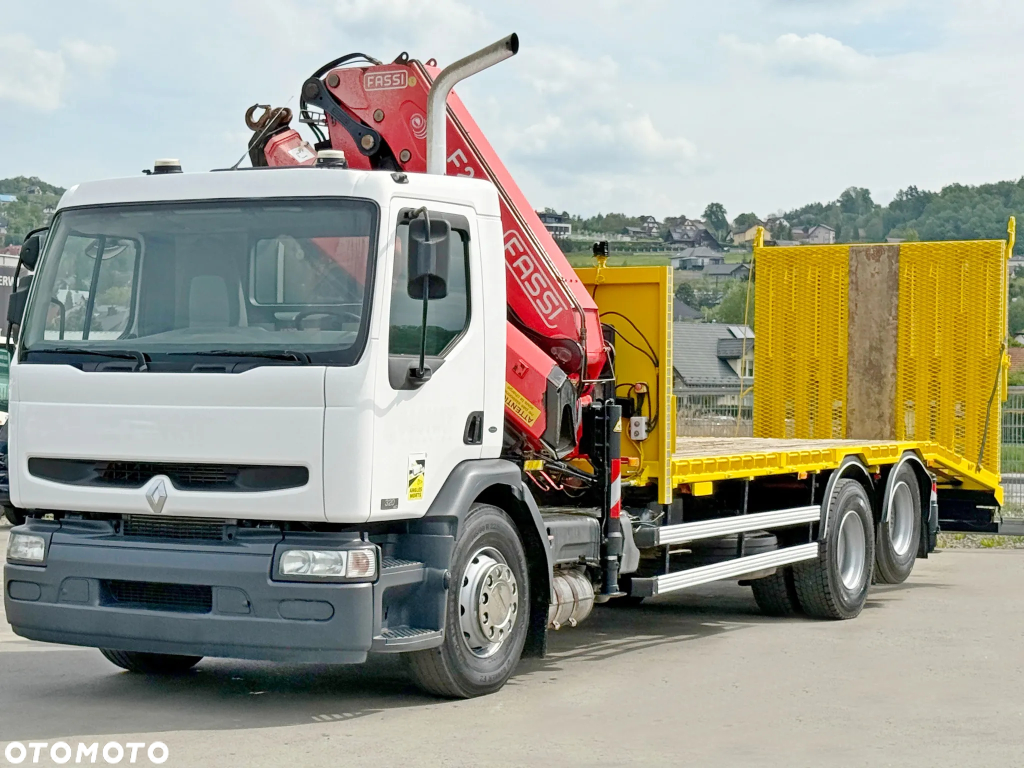 Renault PREMIUM 370* LAWETA 7,95m + FASSI F230AXP.22 + PILOT * STAN BDB - 4