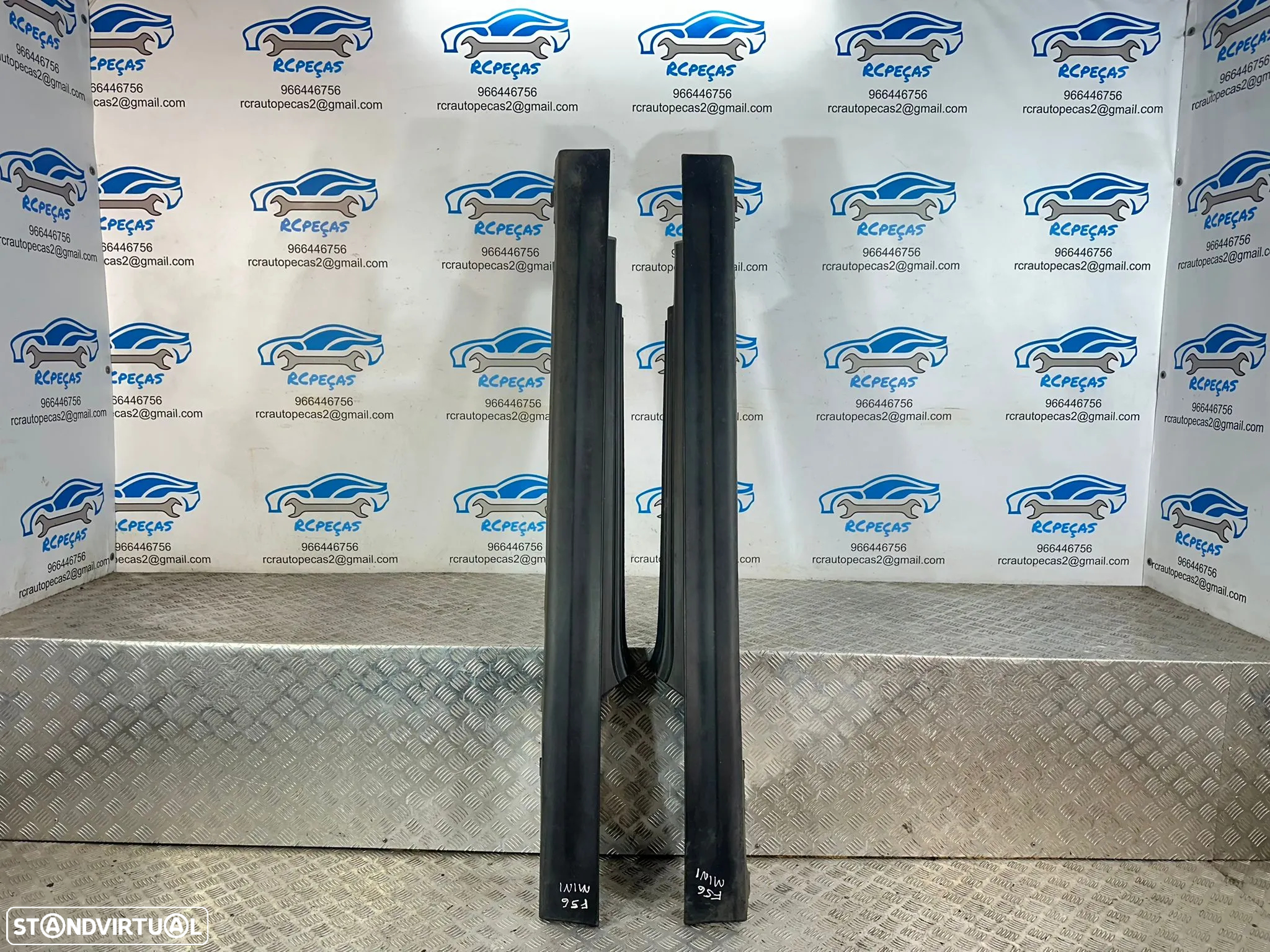 .Conjunto Embaladeiras Esquerda Direita Originais Mini Cooper F56 Cooper One D S JCW BEV 7300818 7300817 - 2